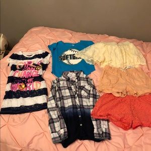 Girls 10/12 Justice Lot